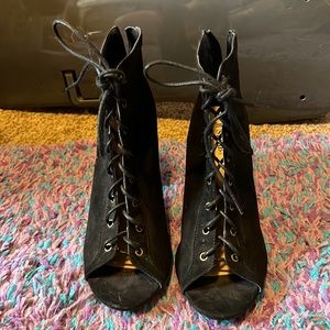 Ankle boots. Only worn once.